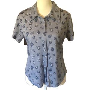 Vintage/retro floral top